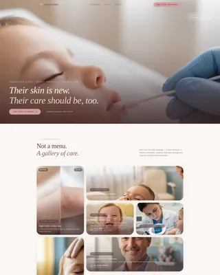Gentle Pediatricskincare | Free Website Template | Rocket