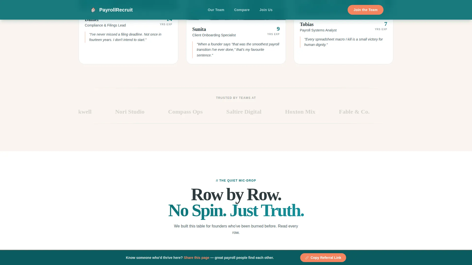 Trusted Startup | Free Website Template | Rocket