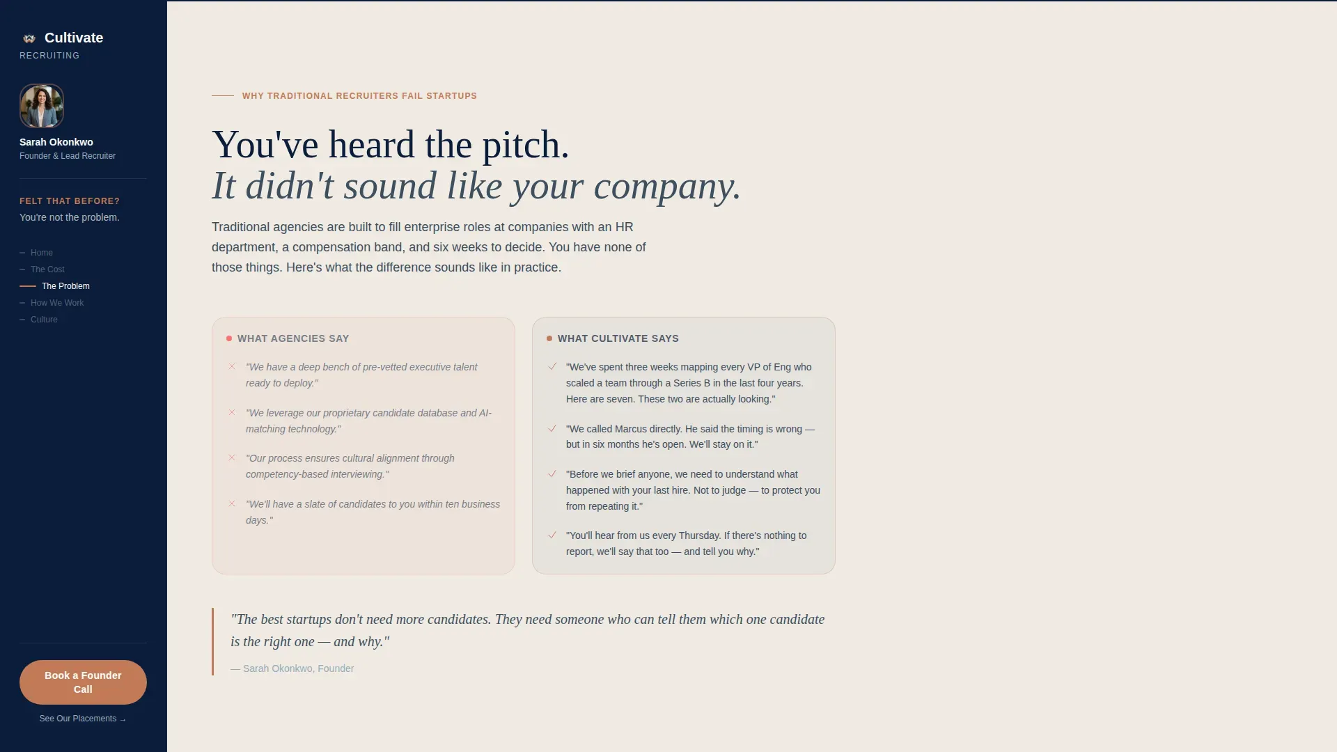 Startup Recruiting | Free Website Template | Rocket