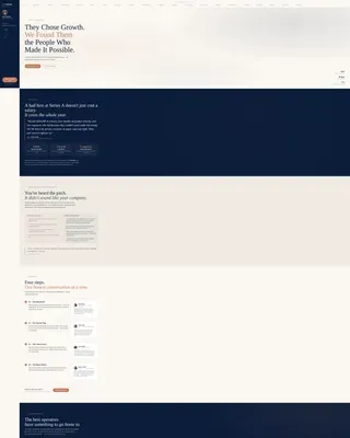 Startup Recruiting | Free Website Template | Rocket