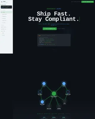 Tech Compliance | Free Website Template | Rocket