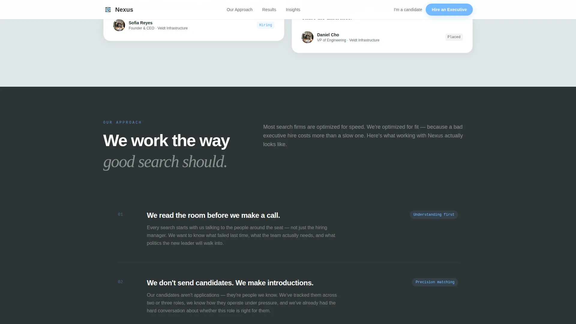 Elite Executive | Free Website Template | Rocket