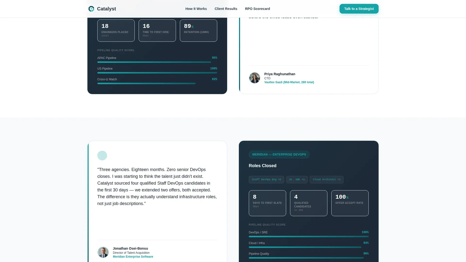 Tech Recruitment | Free Website Template | Rocket