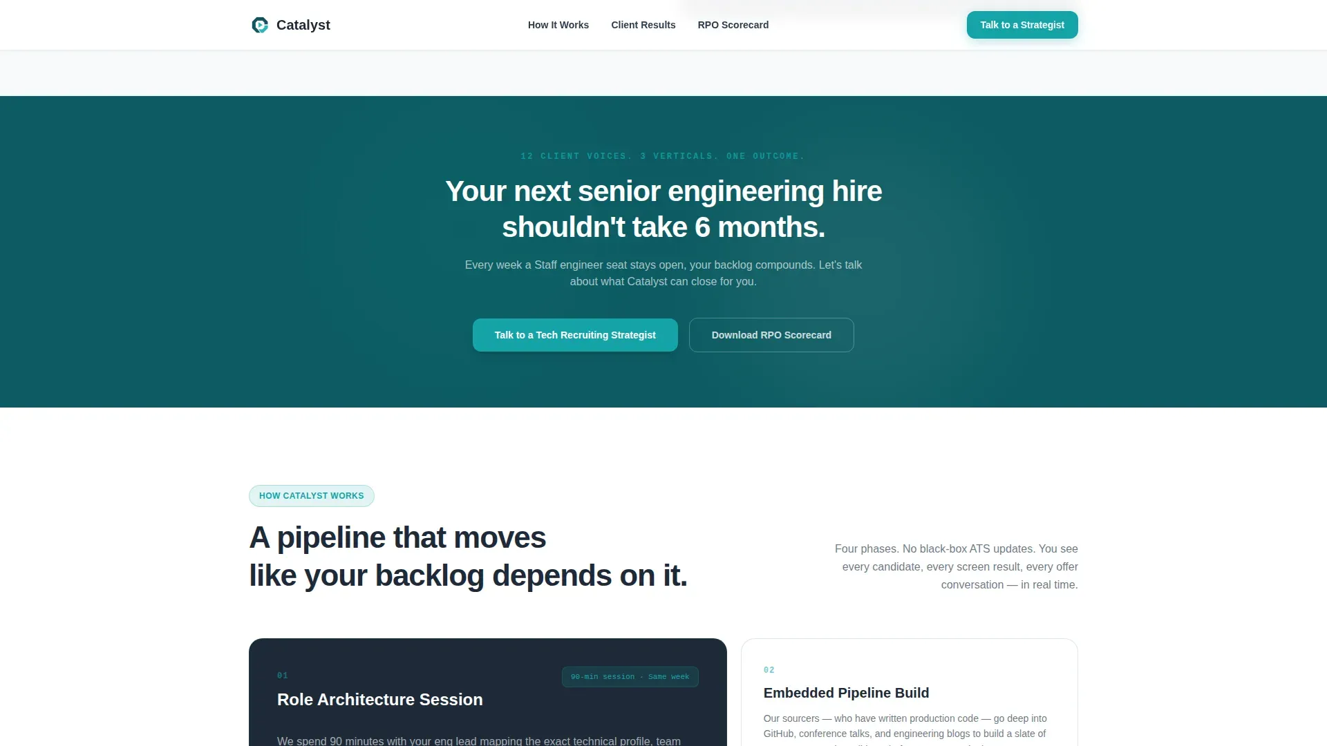 Tech Recruitment | Free Website Template | Rocket