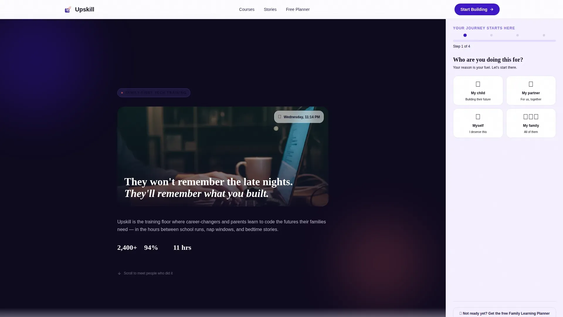 Tech Training | Free Website Template | Rocket