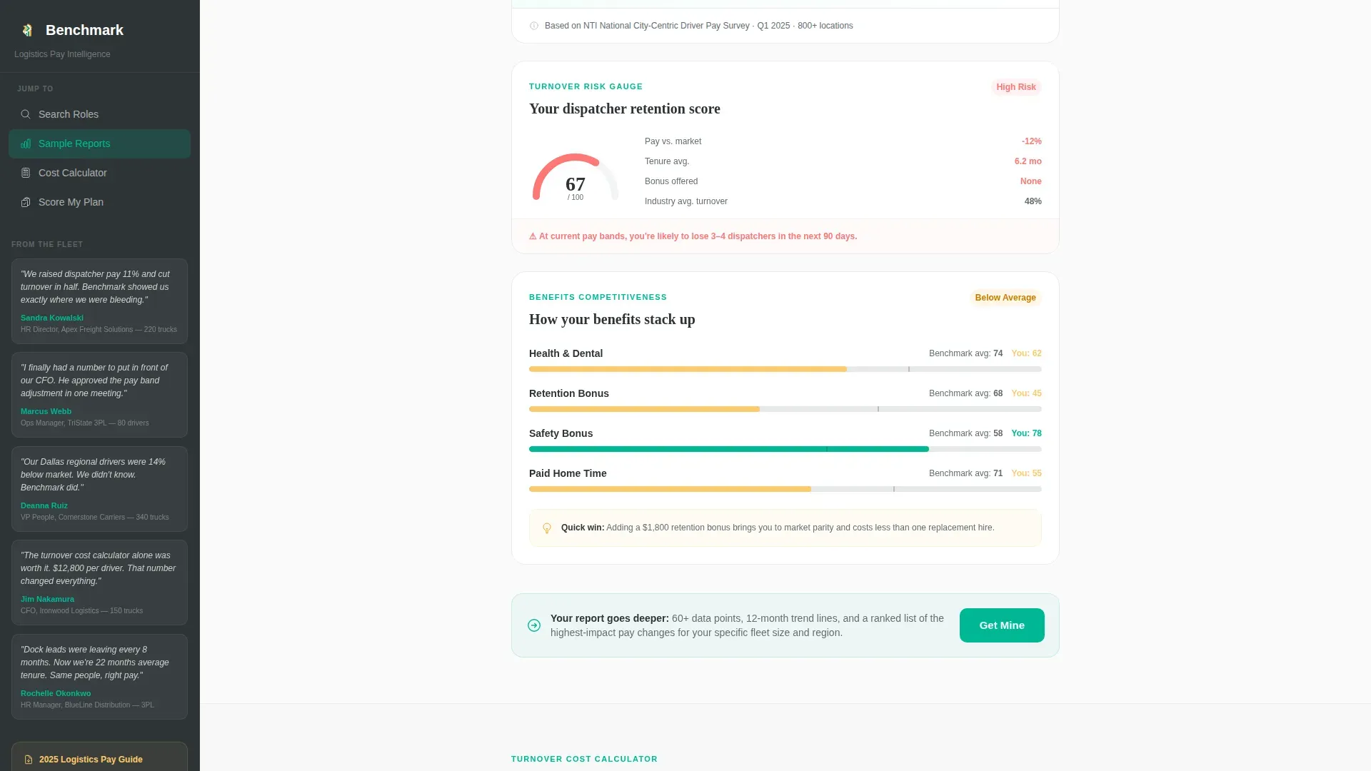 Transportation Compensation | Free Website Template | Rocket