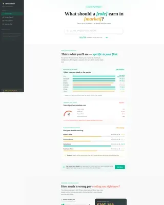 Transportation Compensation | Free Website Template | Rocket