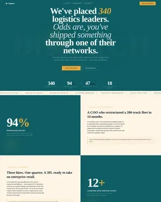 Executive Search | Free Website Template | Rocket