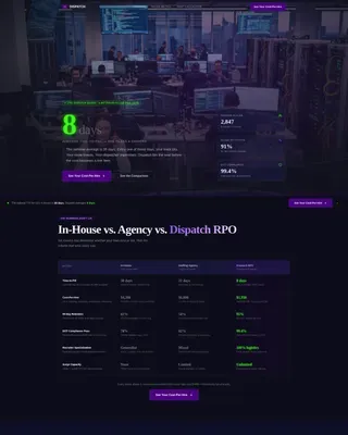 Recruitment Services | Free Website Template | Rocket