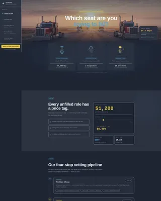 Recruiting Agency | Free Website Template | Rocket