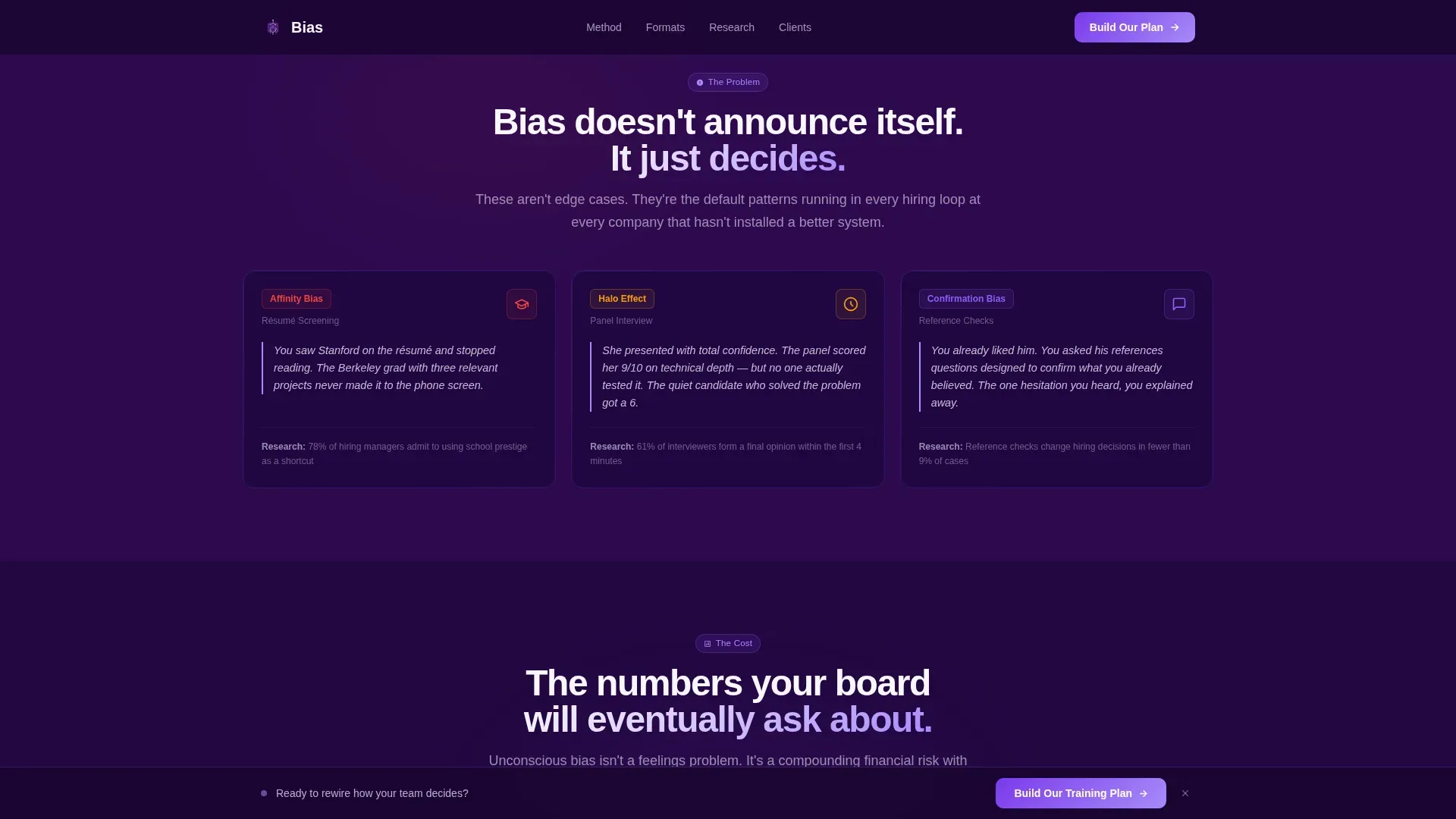Training Services Landing page Template