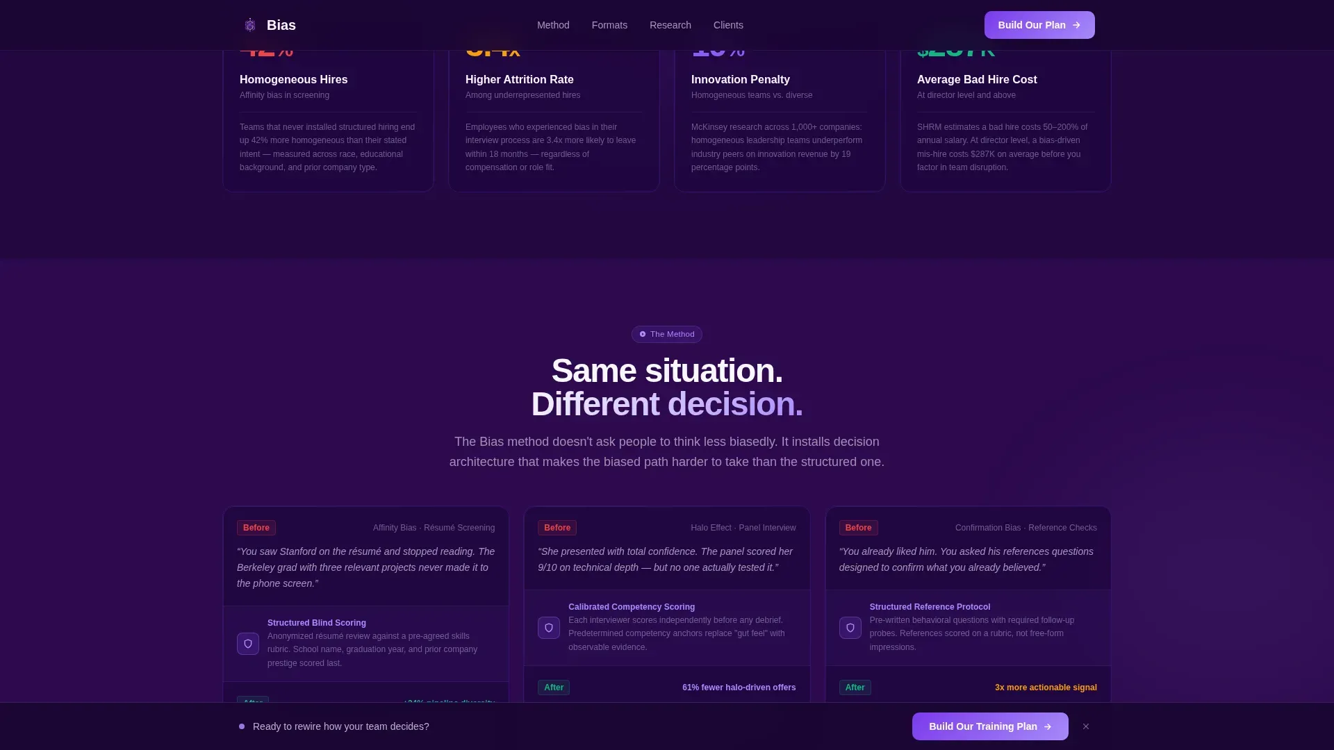 Training Services Landing page Template