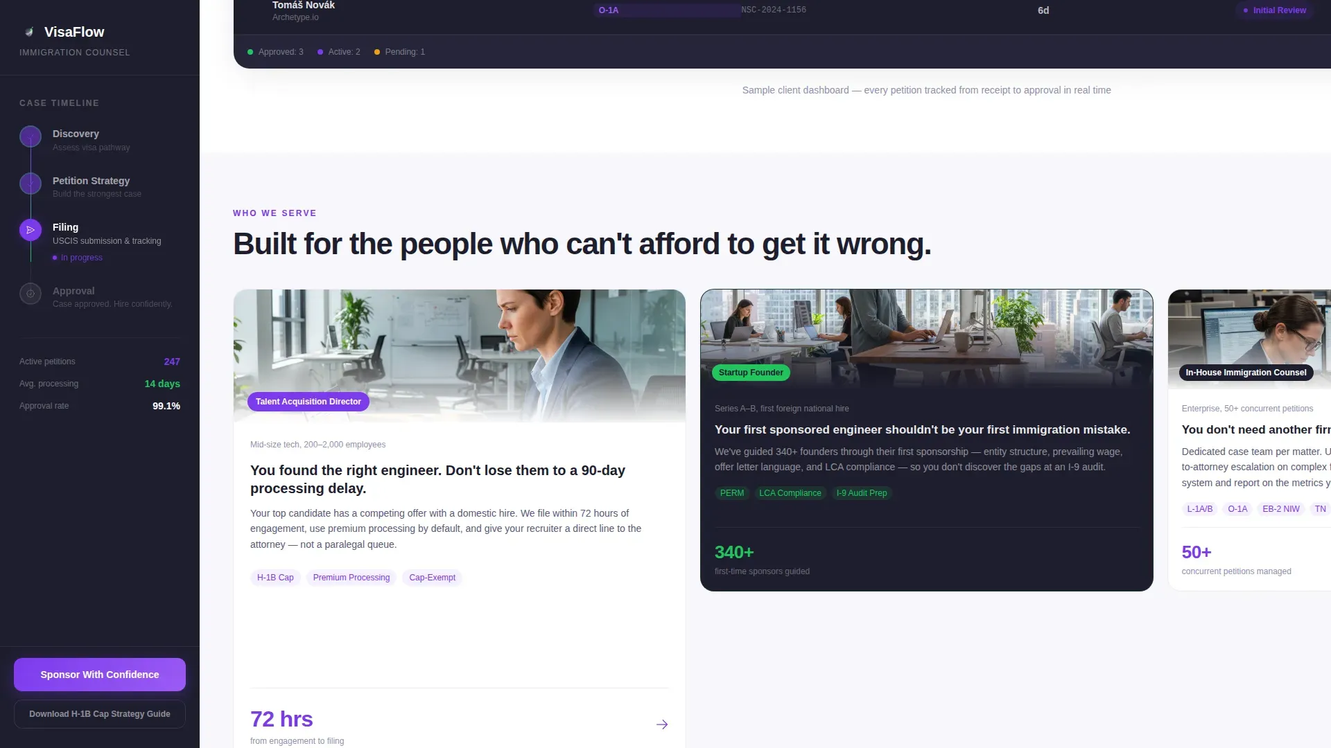 Immigration Services | Free Website Template | Rocket