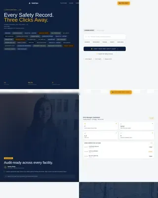 Safety Software | Free Website Template | Rocket