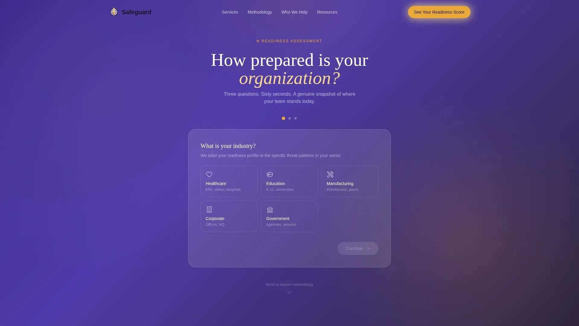 Prevention Services | Free Website Template | Rocket