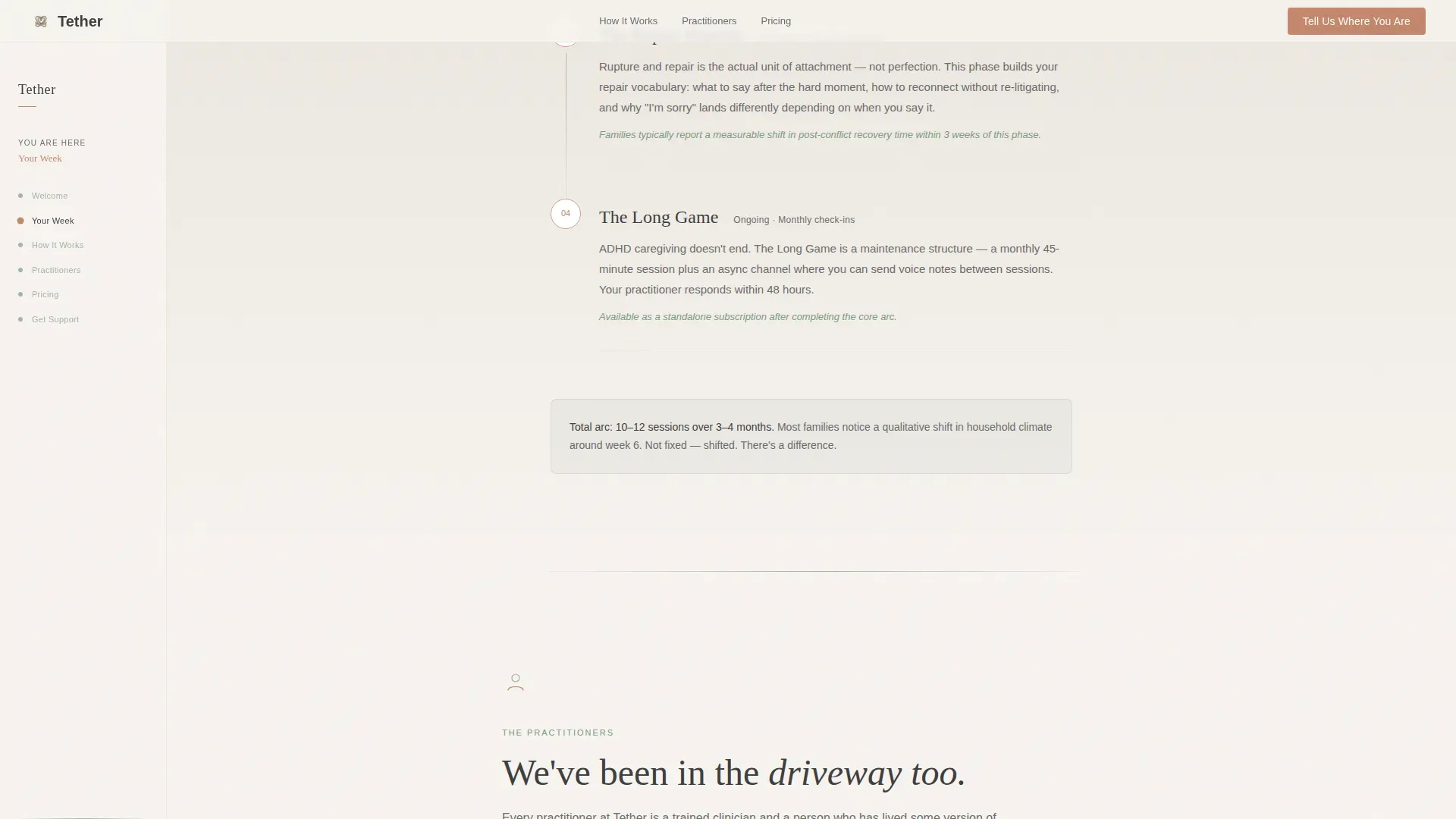 ADHD Caregiver Support Landing Page Template