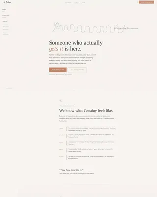 ADHD Caregiver Support Landing Page Template