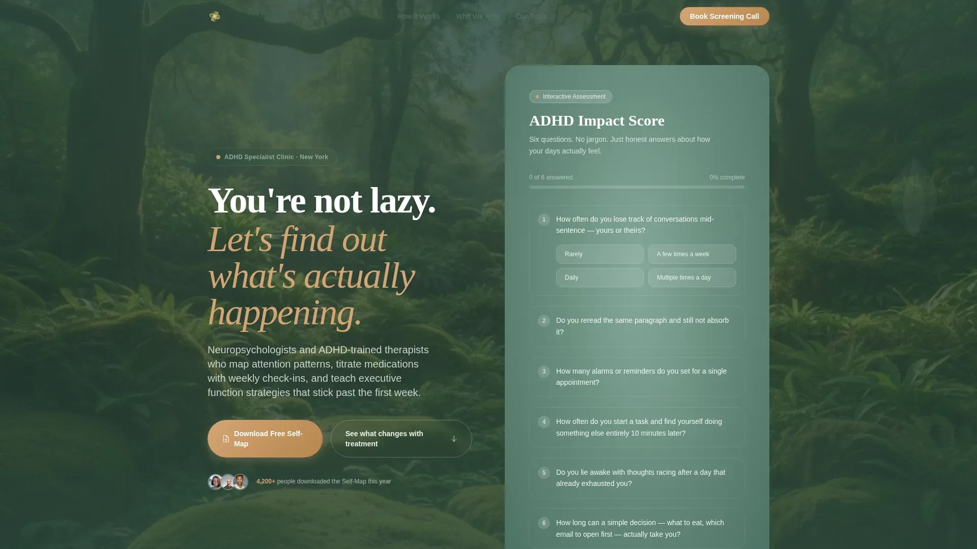 Specialist Clinic Landing page Template
