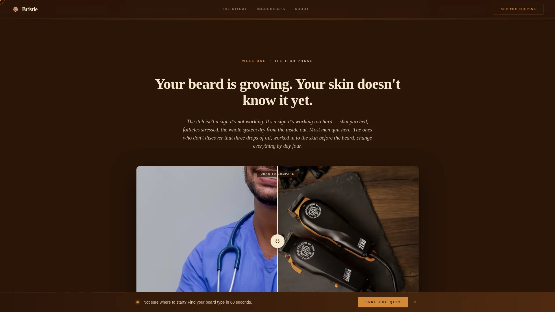 Rugged Grooming | Free Website Template | Rocket