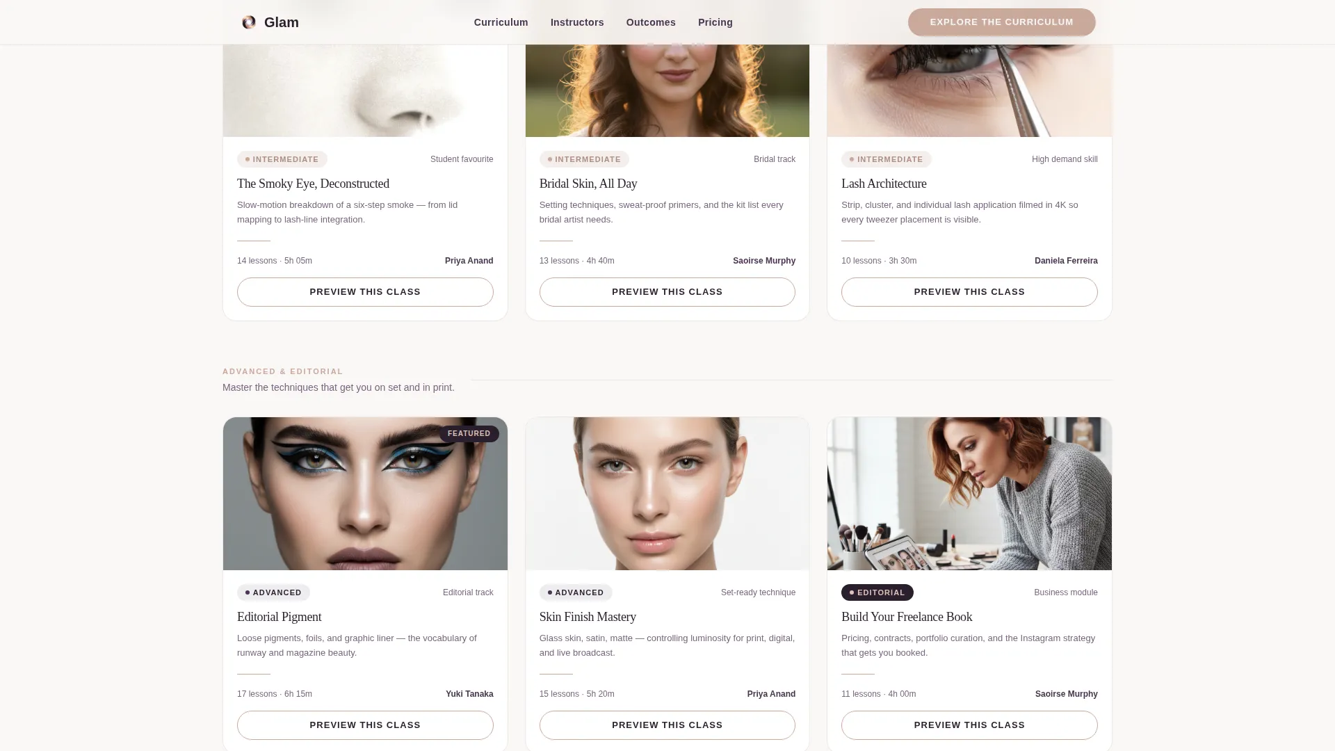 Salon & Spa Software Reviews Website Template