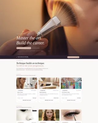 Salon & Spa Software Reviews Website Template