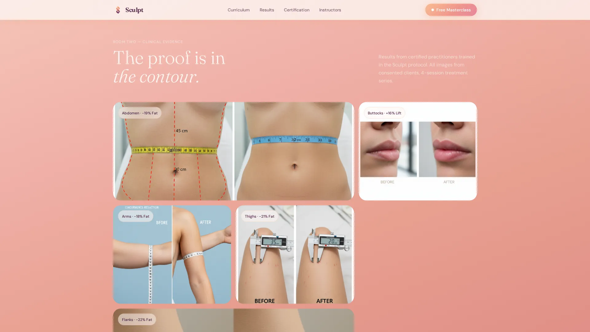 Specialty Beauty Treatments Advanced Professional Website Template