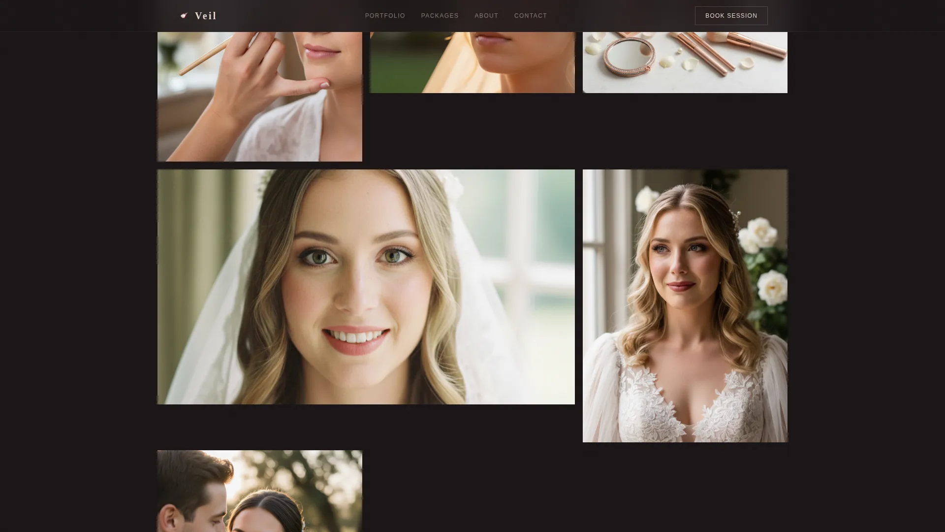 Specialty Beauty Treatments Booking Website Template
