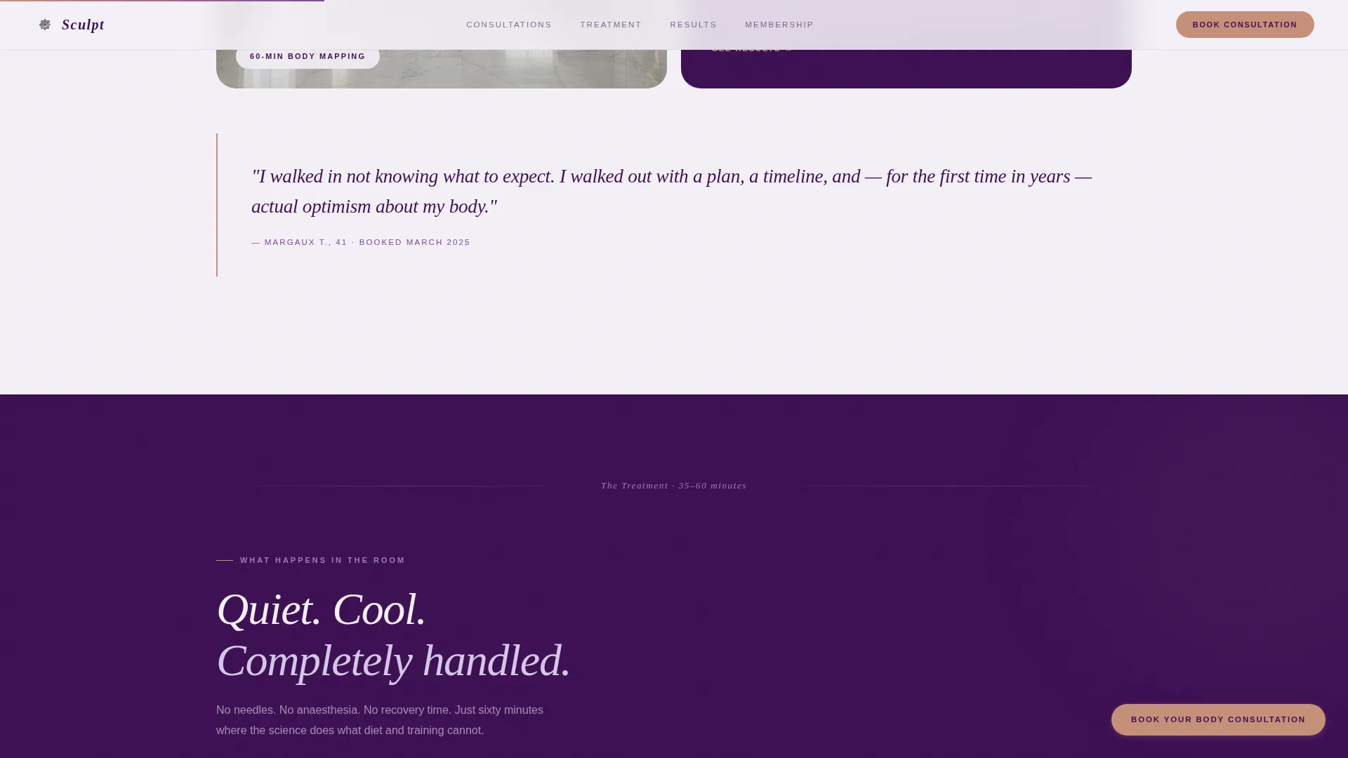 Cosmetic Surgery & Aesthetic Clinic Booking Website Template