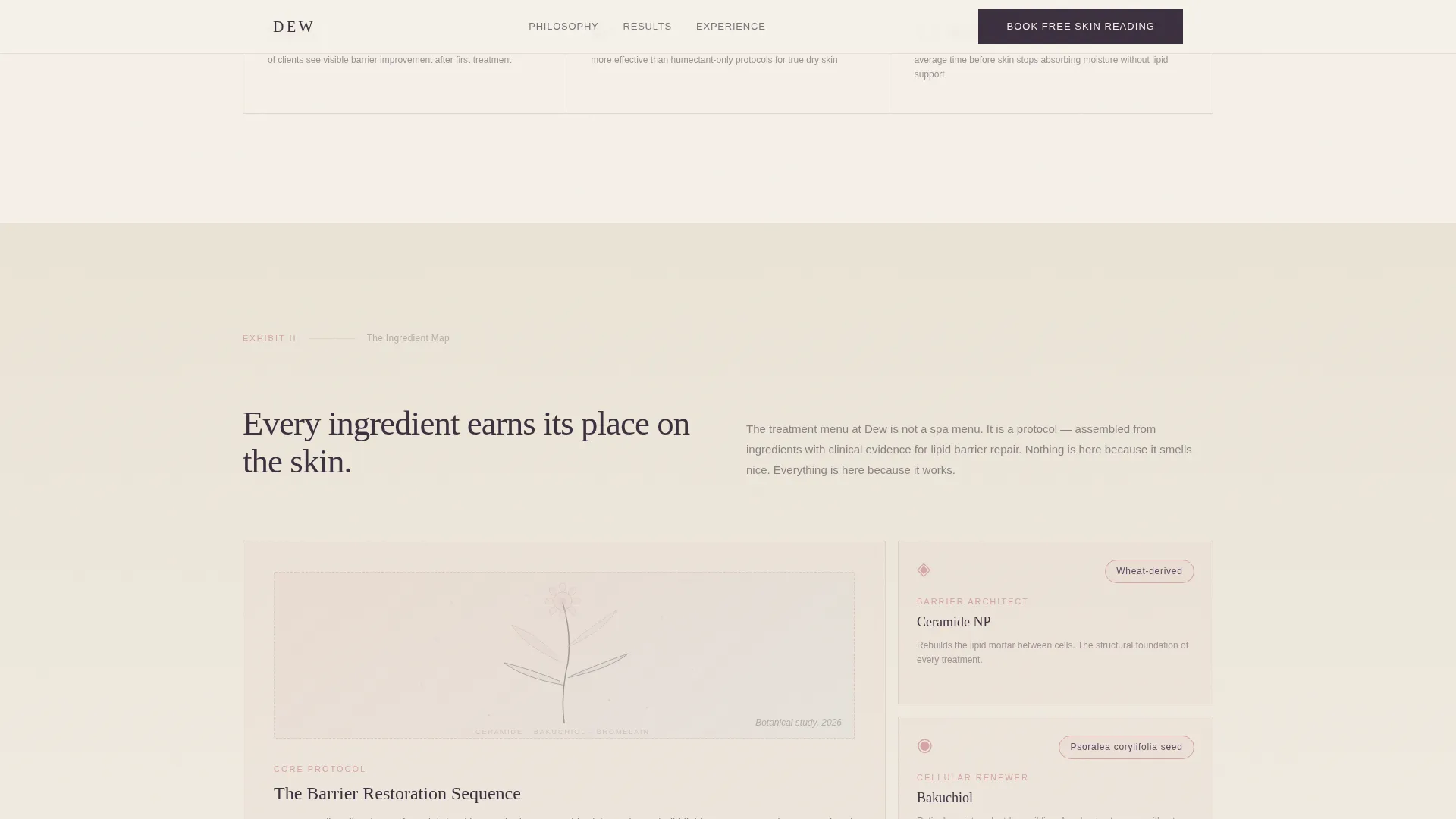 Radiant Aesthetician | Free Website Template | Rocket