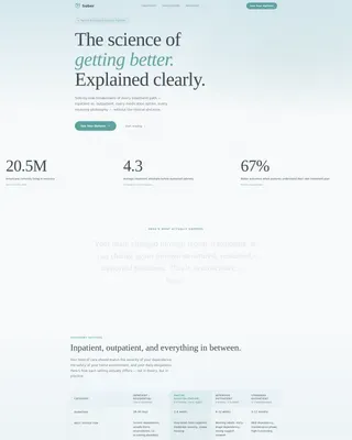 Addiction Recovery Patient Education Landing Page