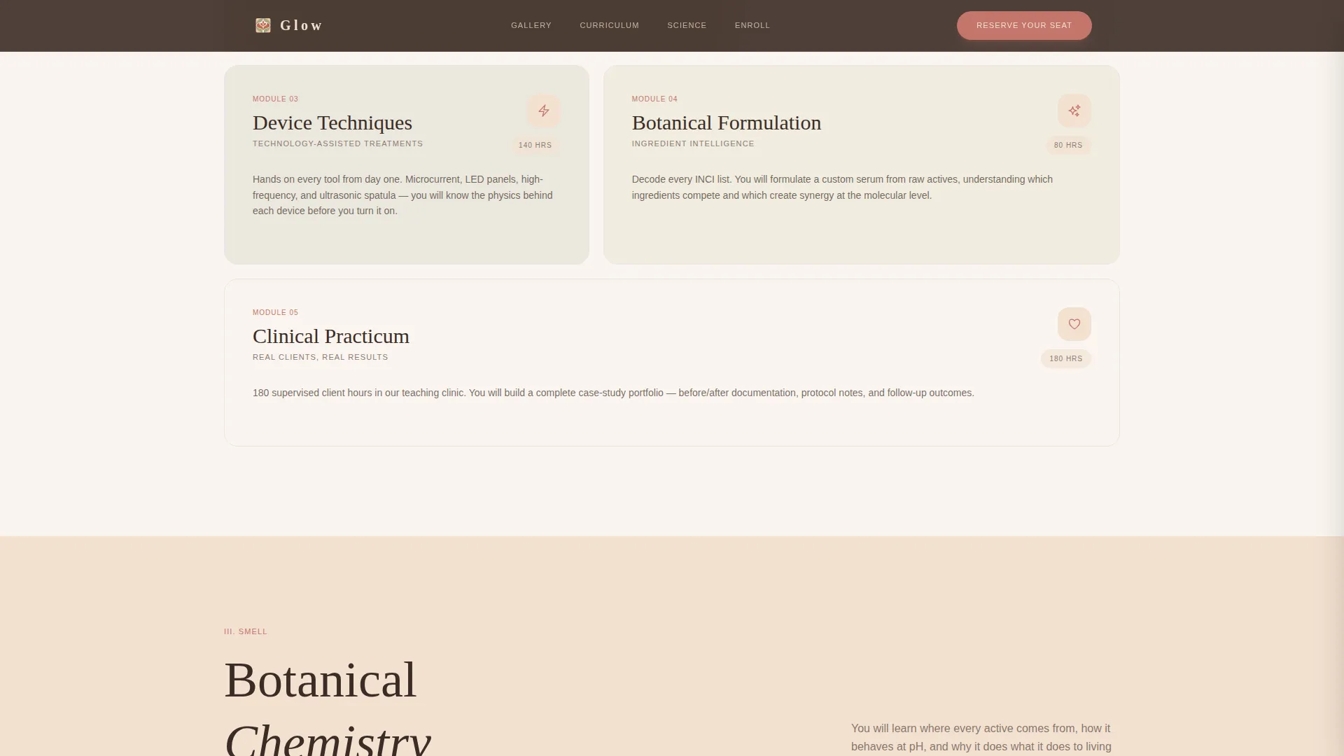Beauty School & Academy Professional Website Template