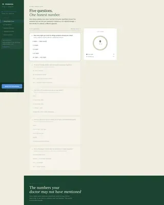 Allergist & Immunologist Practice Website with Allergy Calculator