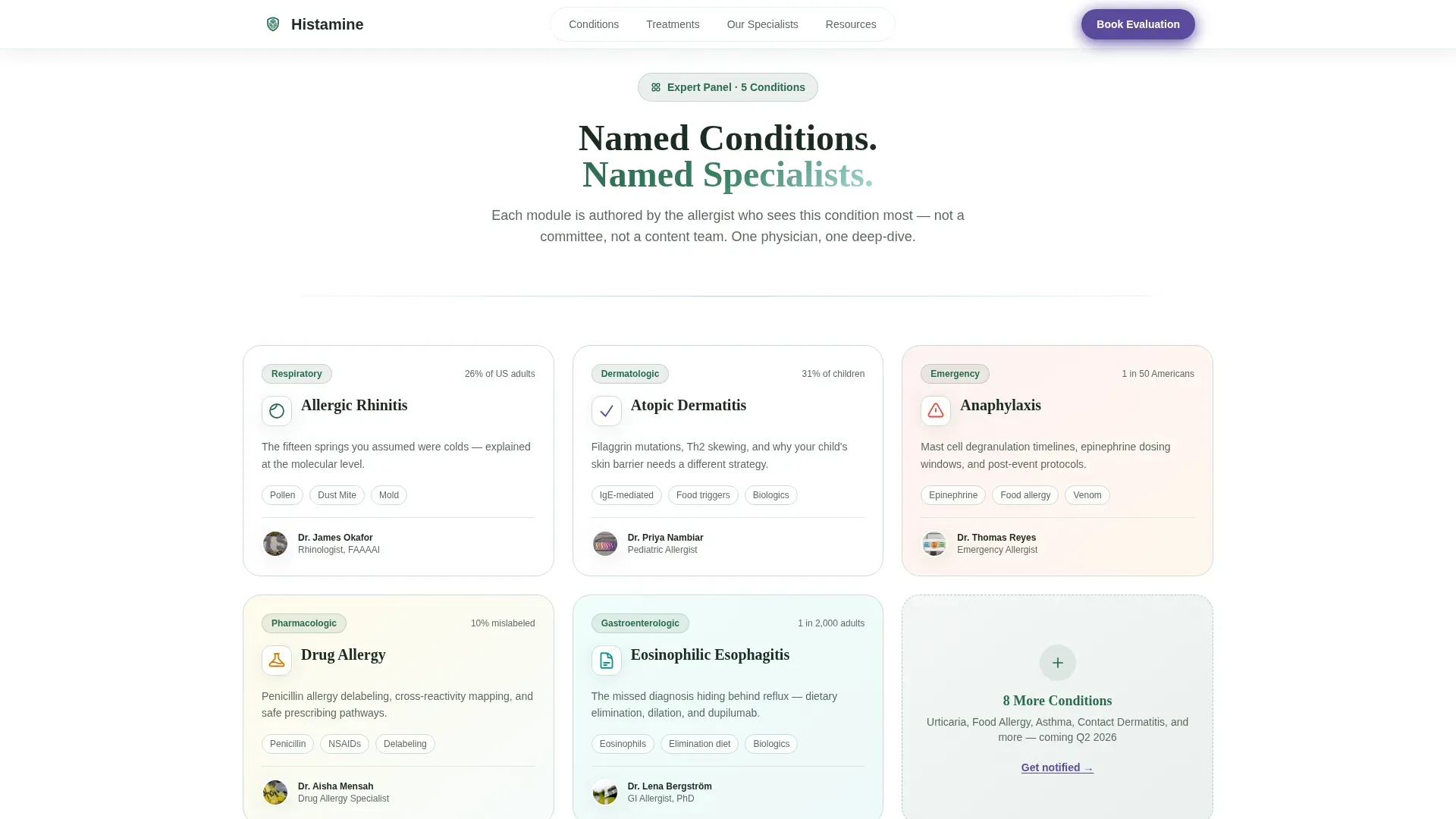 Reference Library Landing page Template