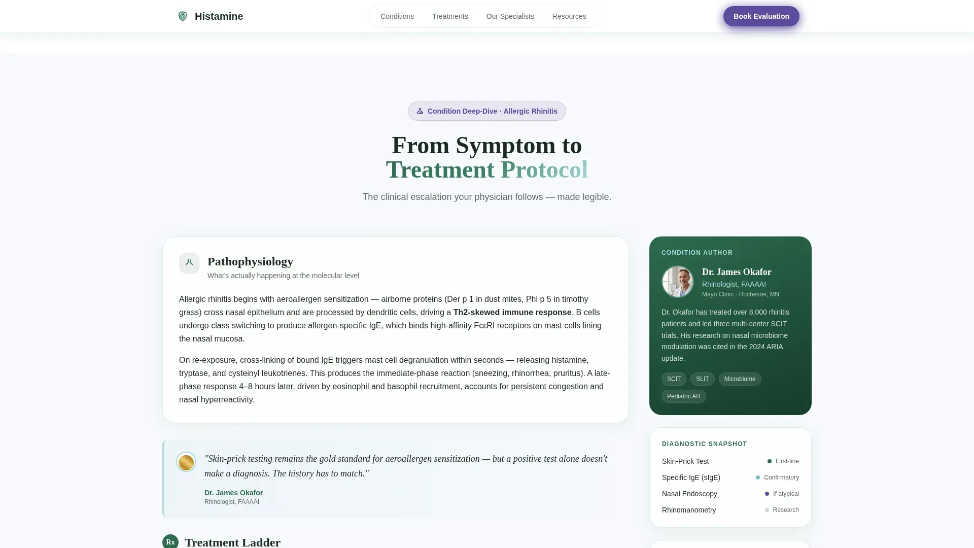 Reference Library Landing page Template