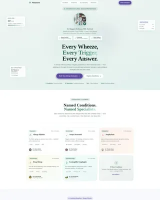 Reference Library Landing page Template