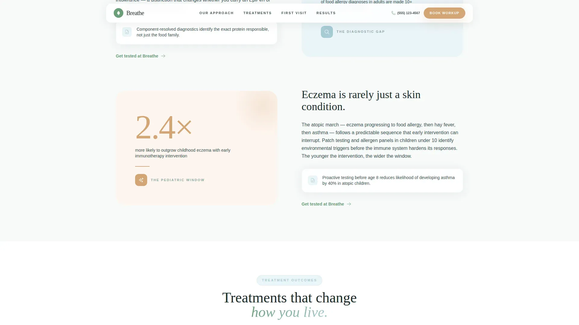 Patient Education Landing Page Template
