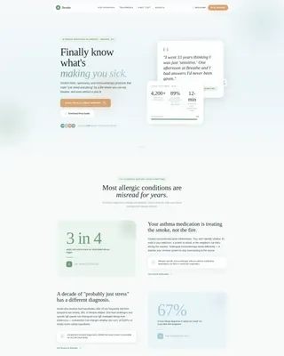 Patient Education Landing Page Template