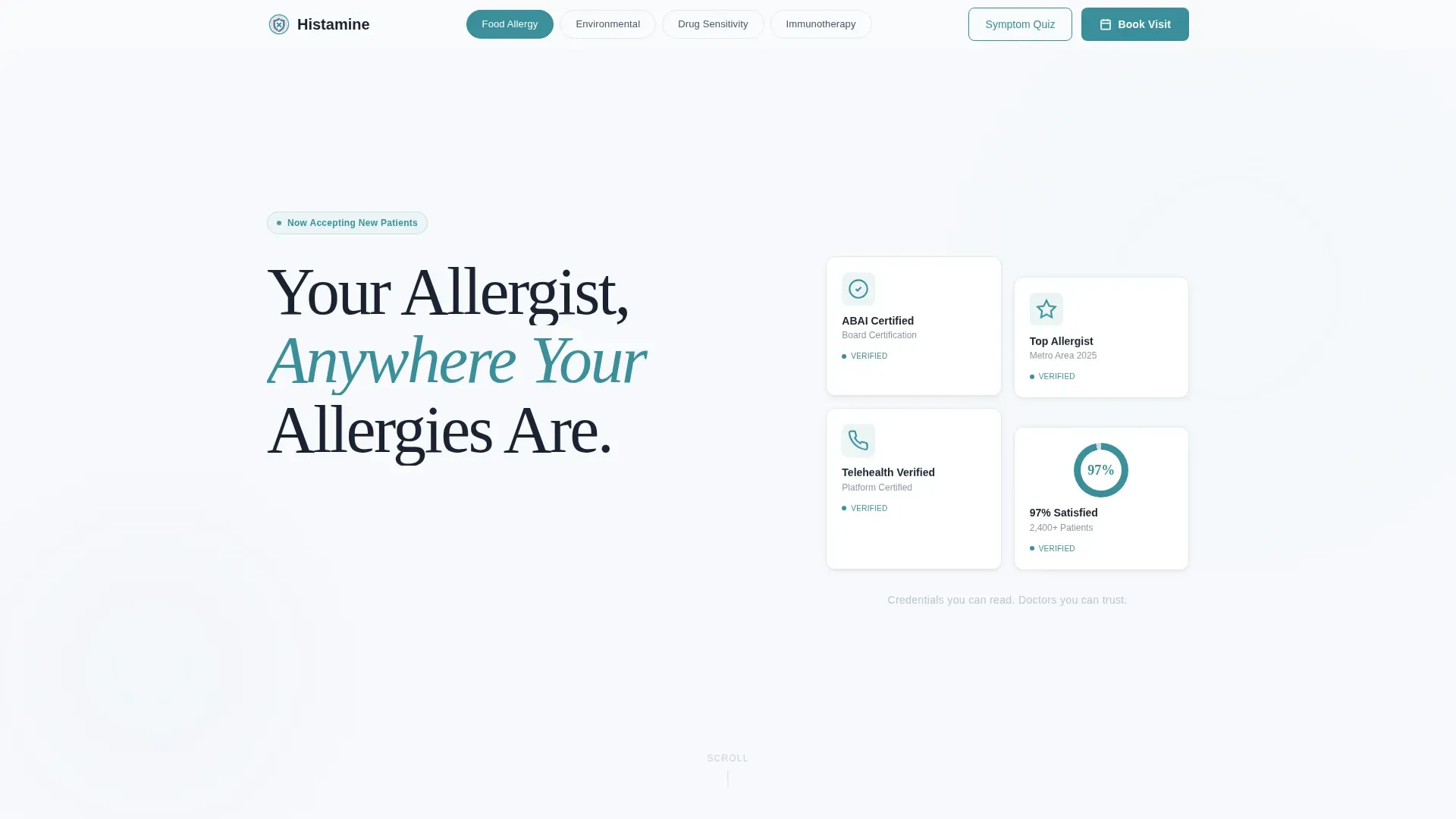Virtual Clinic Landing Page Template