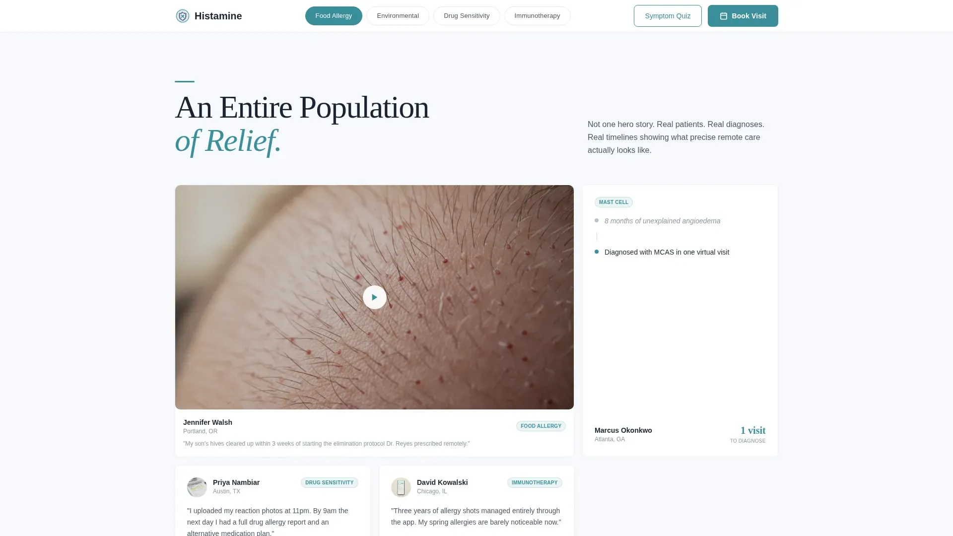 Virtual Clinic Landing Page Template