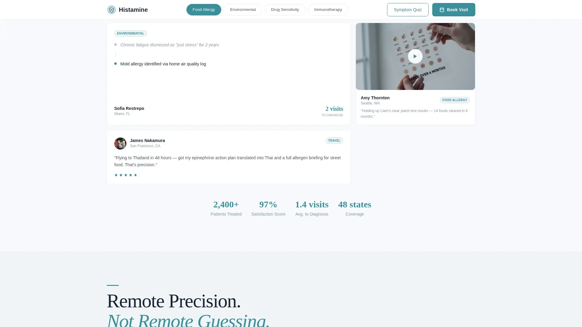 Virtual Clinic Landing Page Template