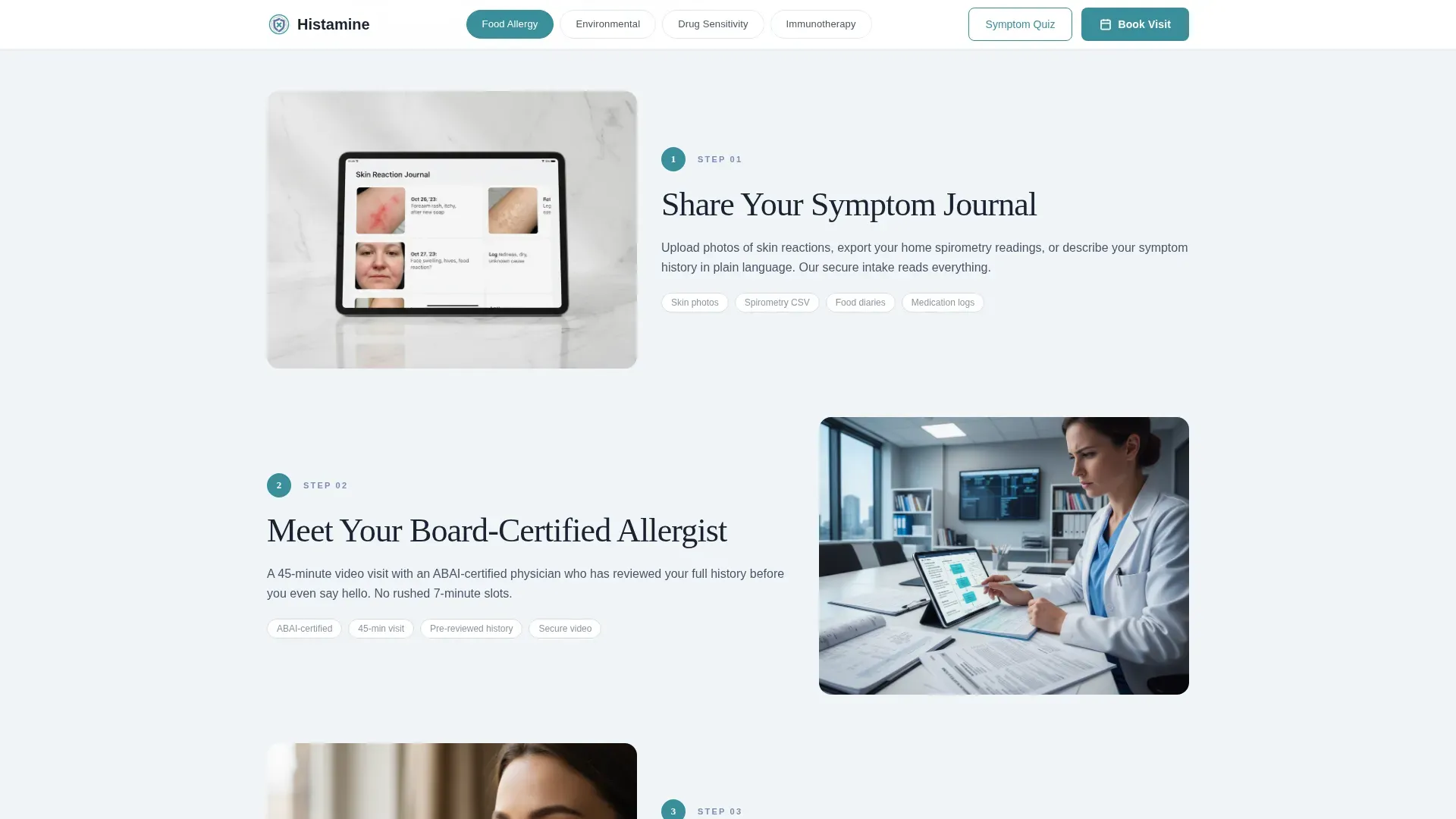 Virtual Clinic Landing Page Template