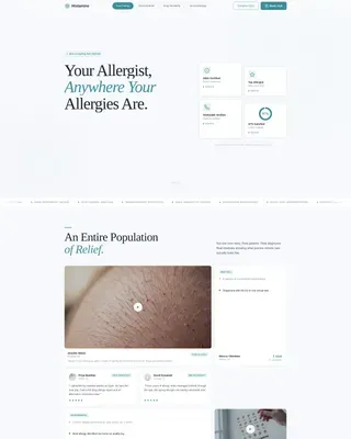 Virtual Clinic Landing Page Template