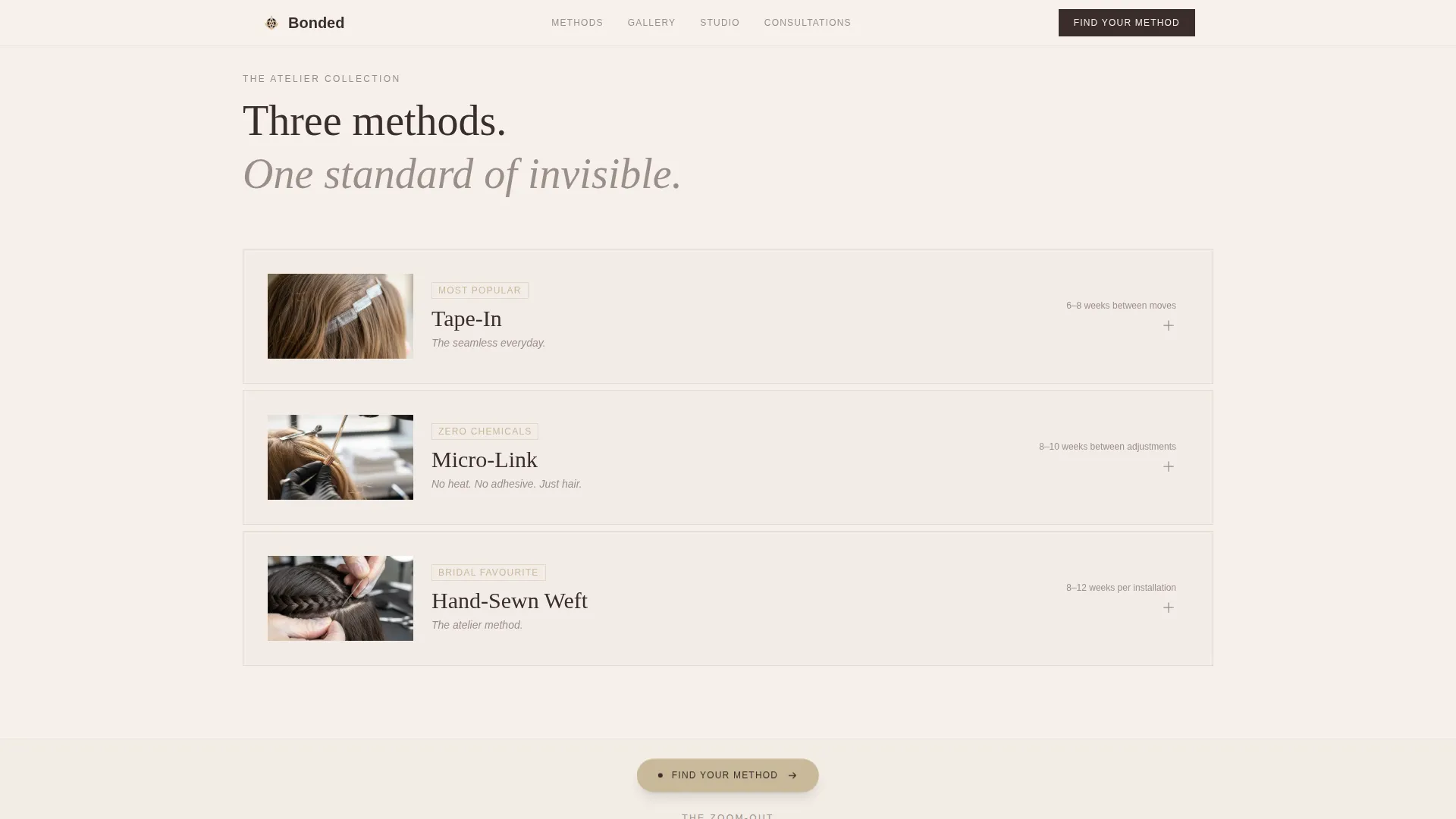 Specialty Beauty Treatments Specialist Professional Website Template