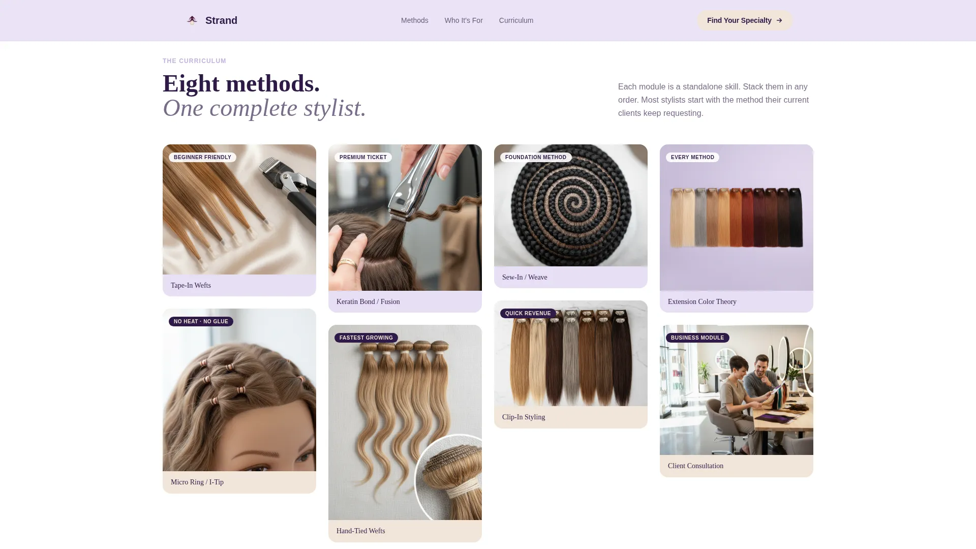 Specialty Beauty Treatments Blog Website Template