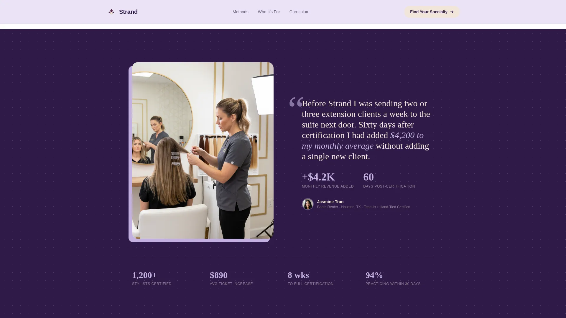 Specialty Beauty Treatments Blog Website Template