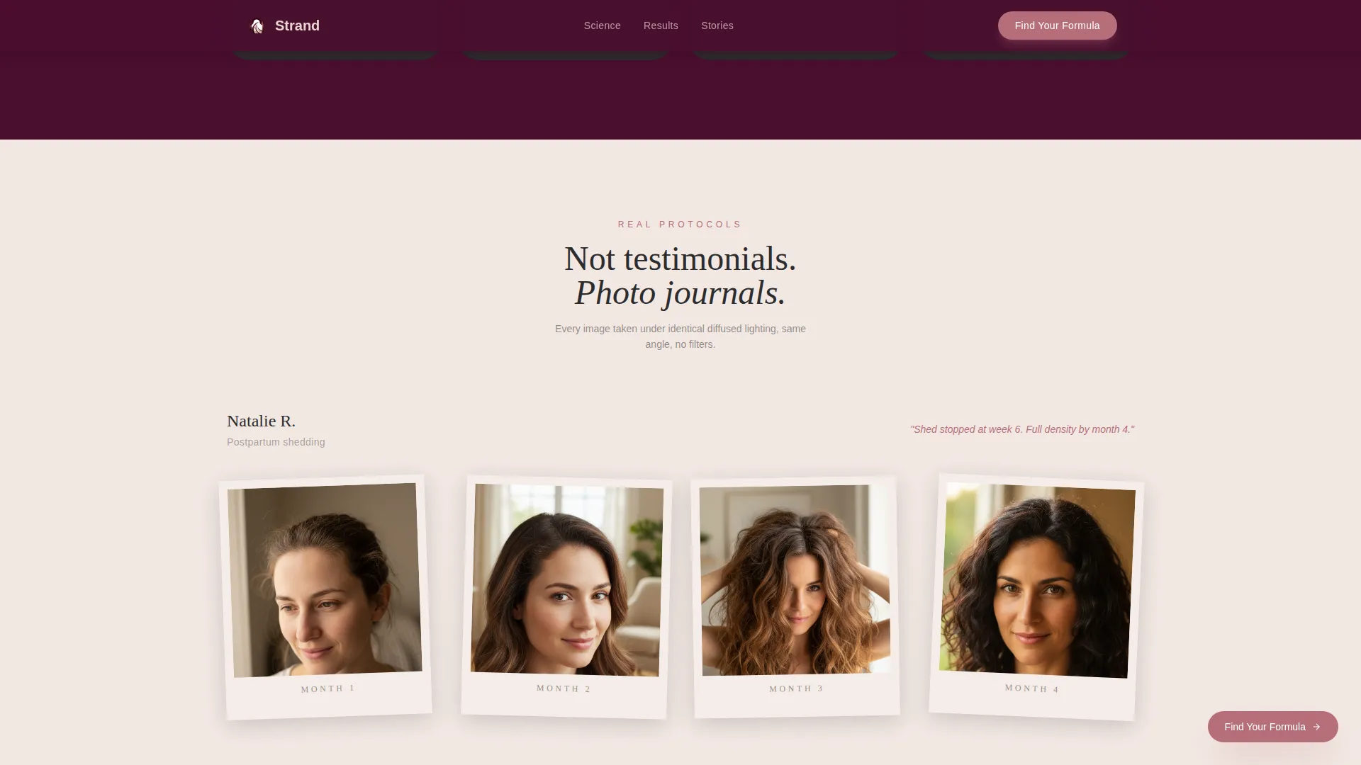 Hair Care Brand & Product Advanced Professional Website Template