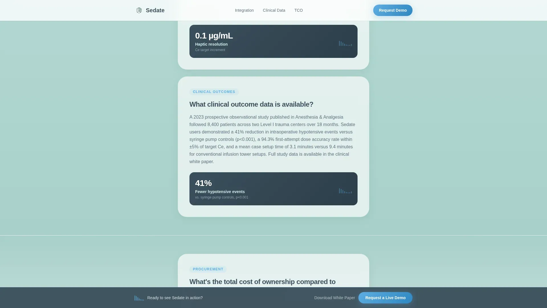 Anesthesiology Medicine FAQ Website Template