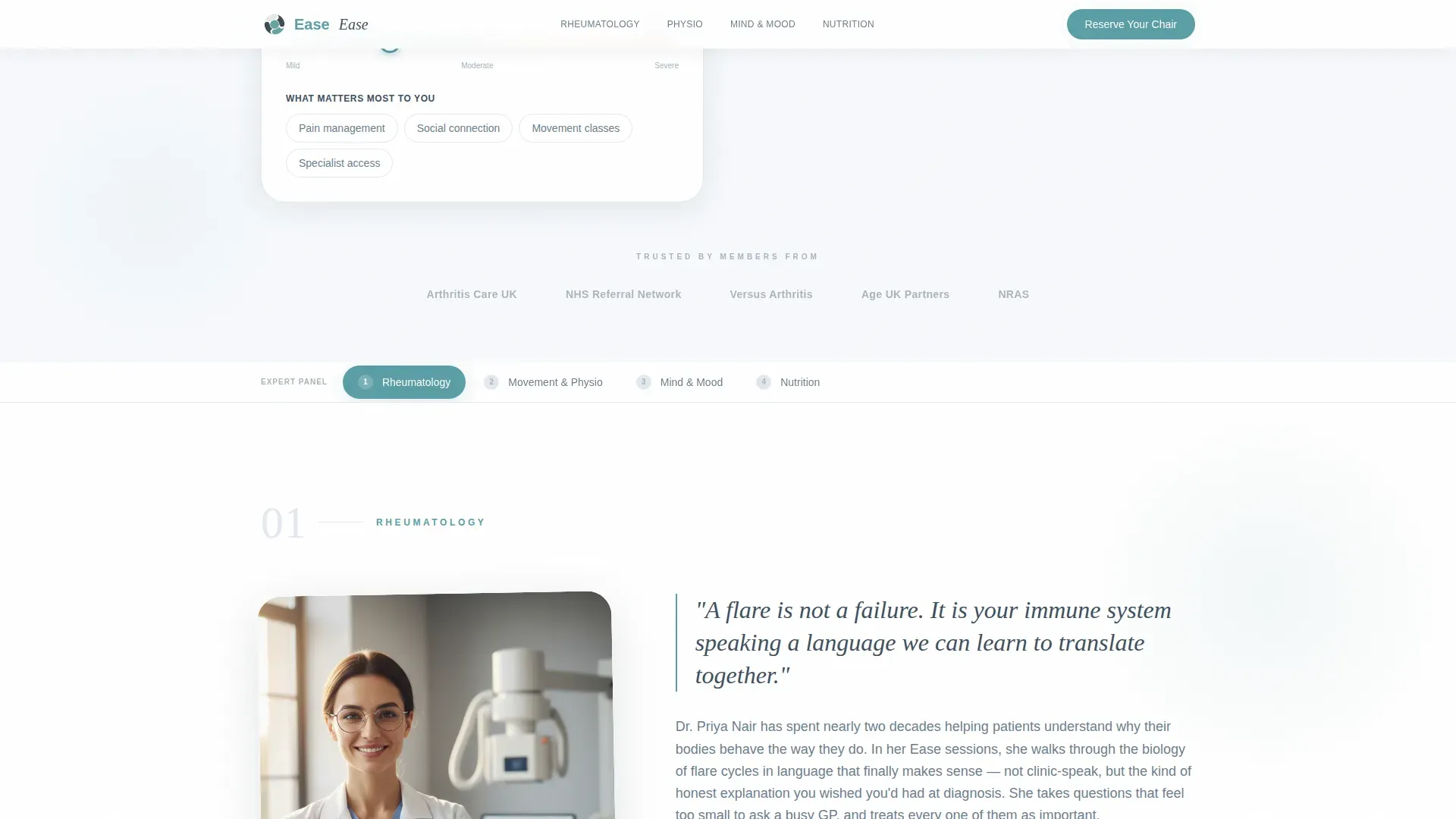 Support Groups Landing page Template
