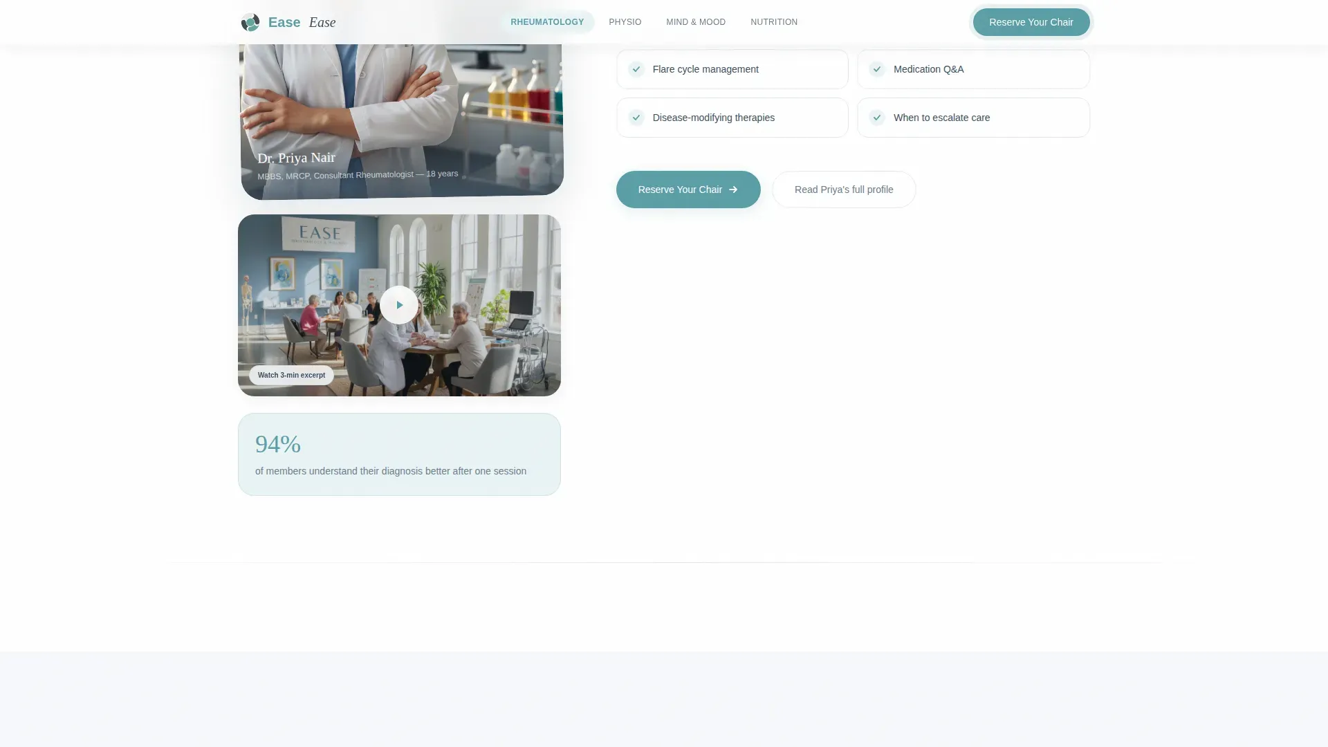 Support Groups Landing page Template