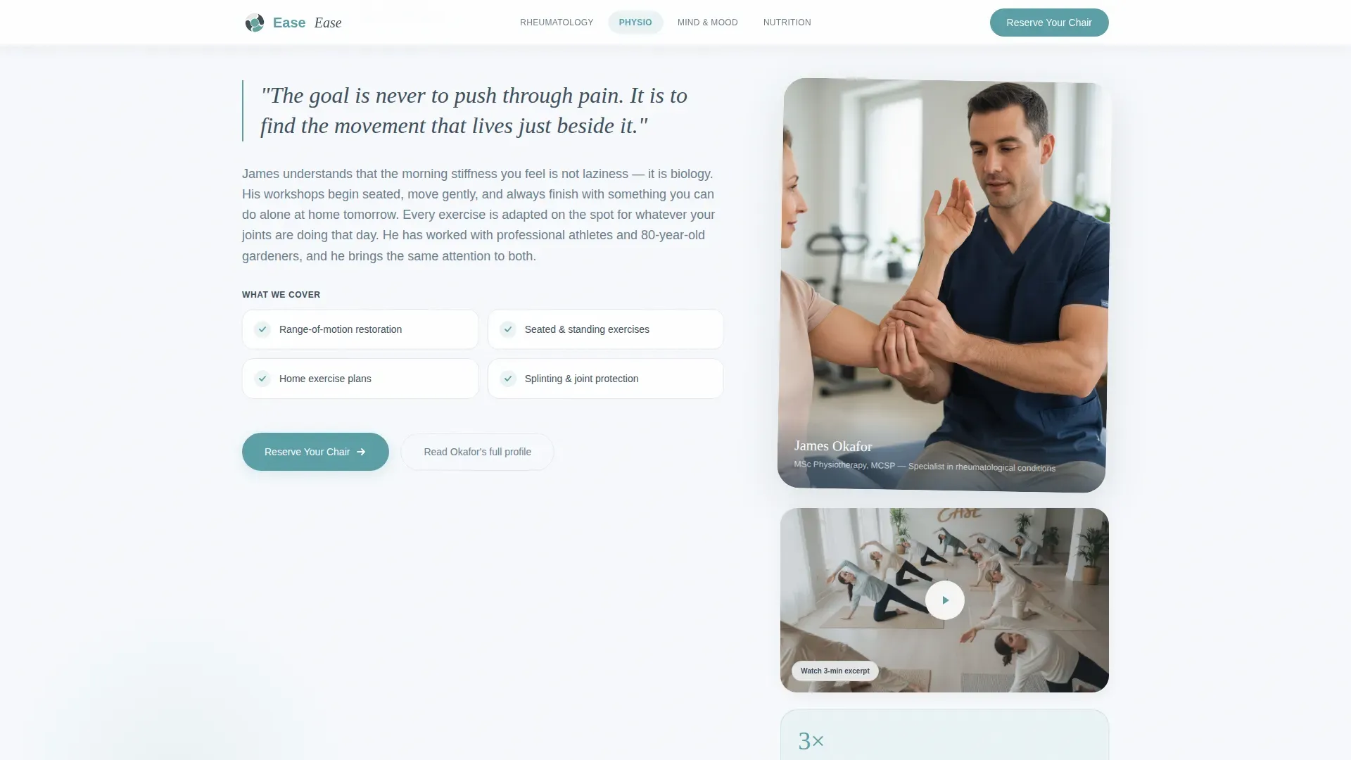 Support Groups Landing page Template